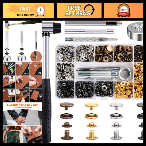 120pcs 12mm metal snap - 120pcs,